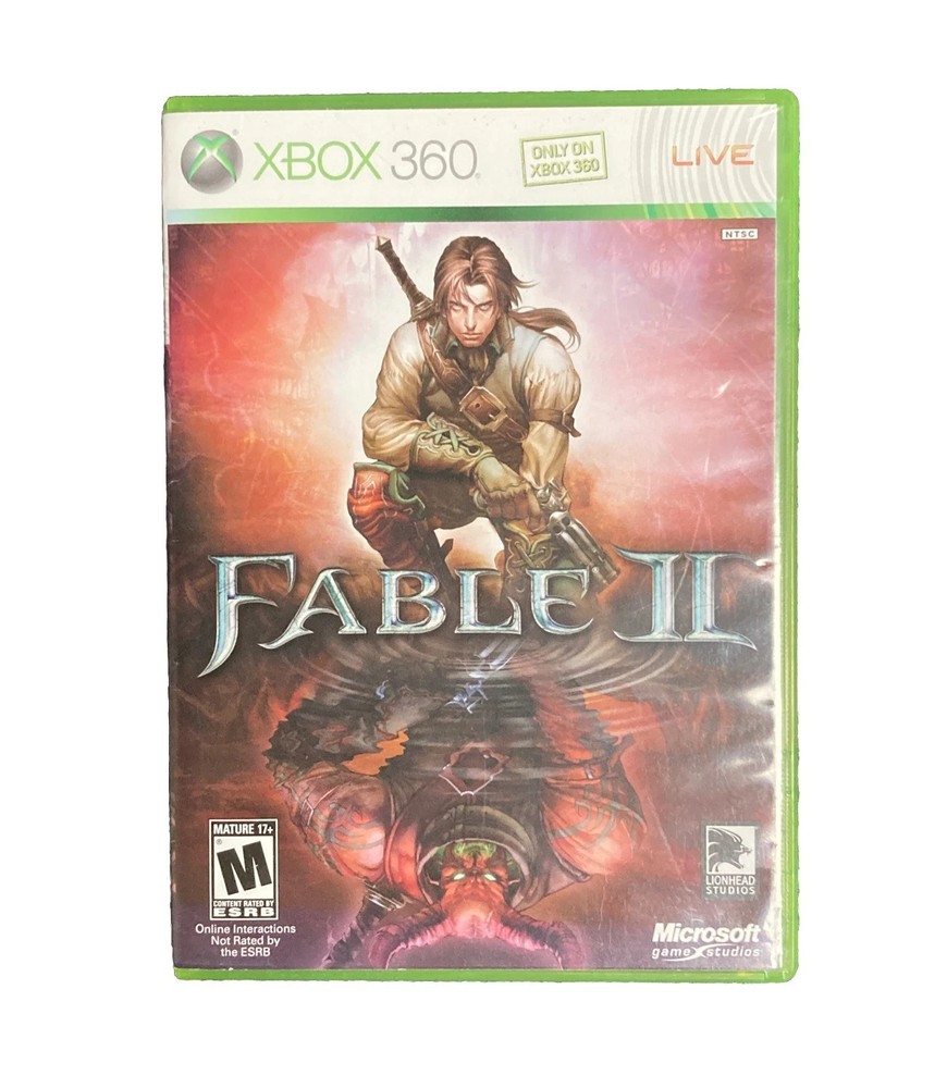 Microsoft Fable 2 II (Xbox 360, 2018) AUTHENTIC REPLACEMENT CASE ONLY