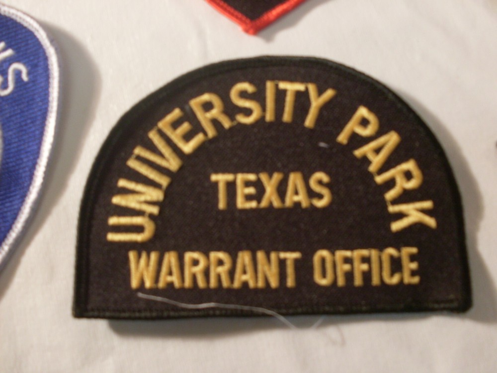 Police Sheriff Security Emblems Patches Embroidered Patch for display only