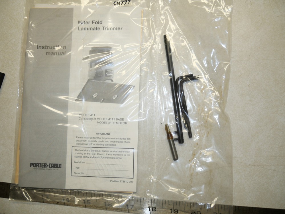 Porter Cable 4111 Miter Fold Base