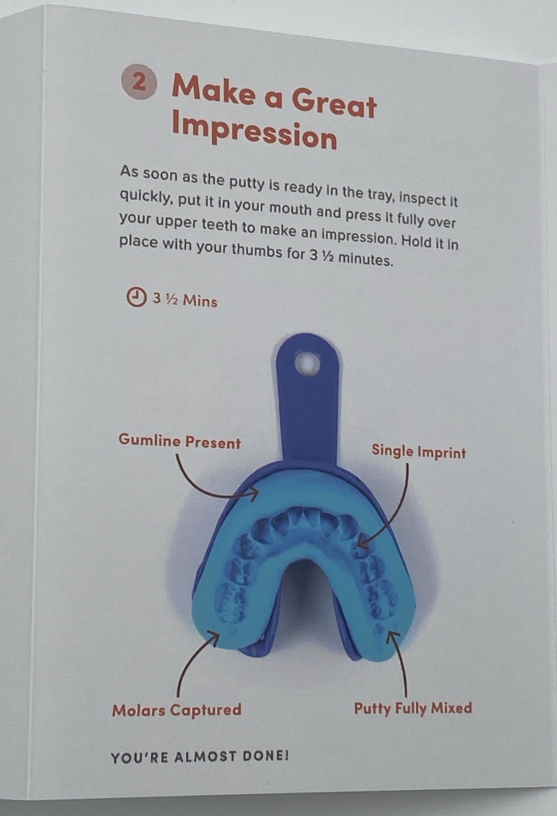 Dental Impression Putty Mold Kit UPPER & LOWER For Grills And Crowns