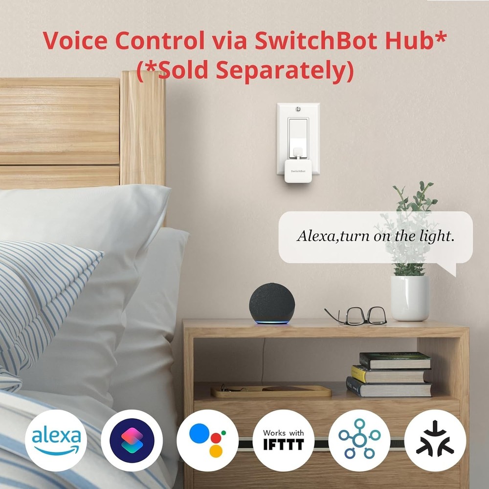 Voice-Controlled Smart Switch Adapter – Easy Bluetooth App Timer Included