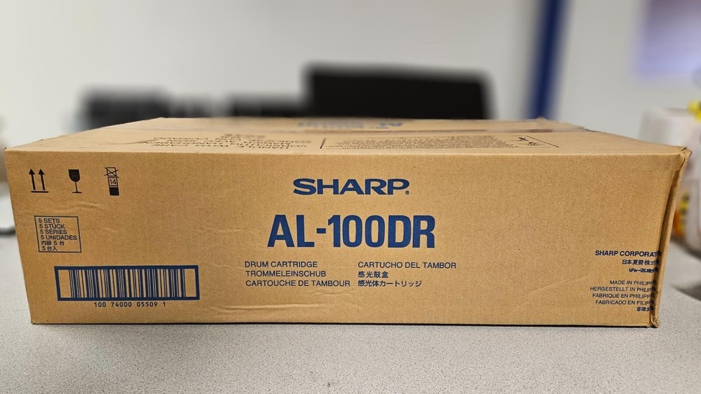 SHARP AL-100DR DRUM CARTRIDGE BOX WITH 5 SETS