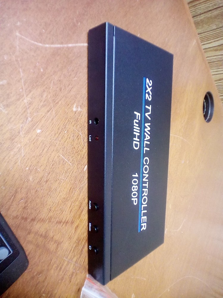 2X2 HDMI Video Wall Controller,1920 * 1080P Image Splicing Controller,HDMI 1.3 I