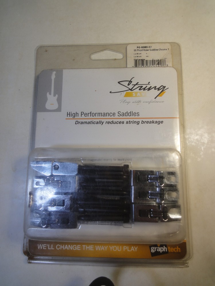 NEW Graph Tech String Saver Floyd Rose Style Saddles Set 7 String PG-0080-C7
