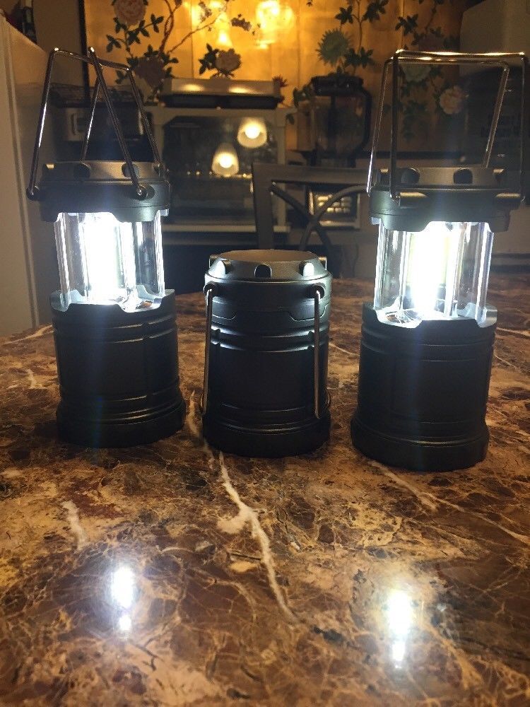 TACTICAL COB LED Ultra Bright Pop Up Extendable Lantern New in box!