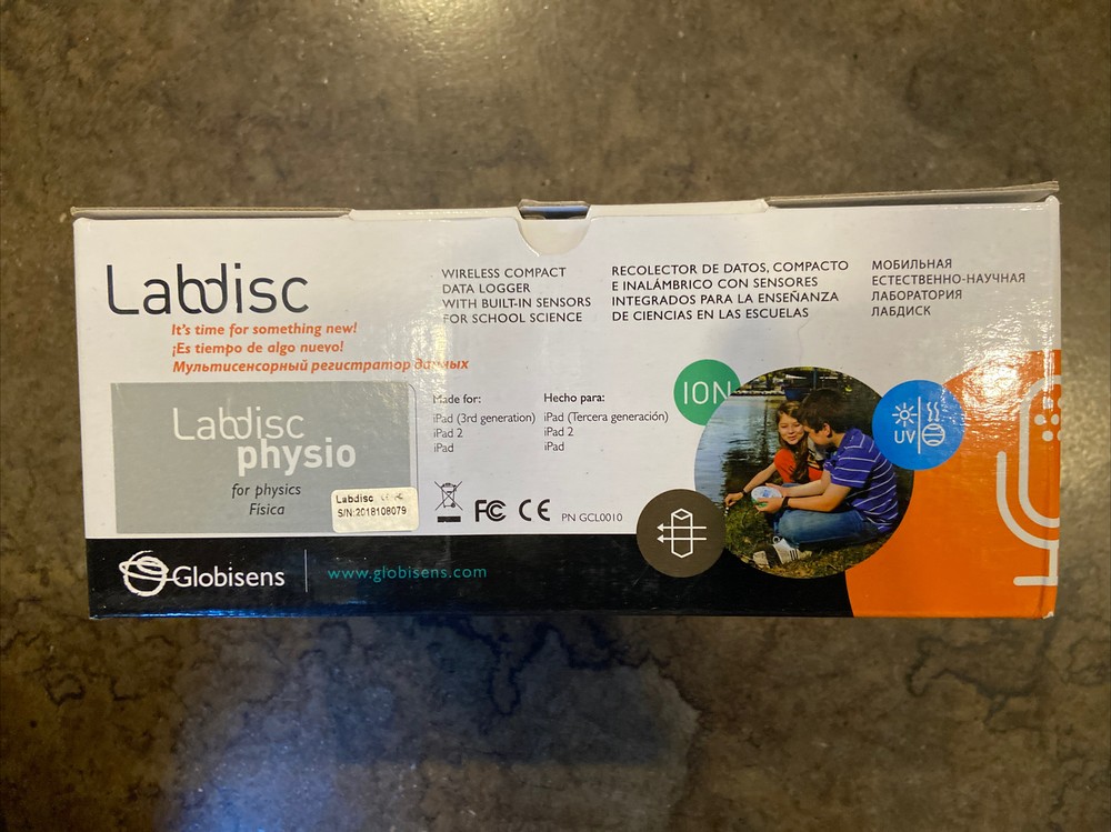LABDISC Physio Globisens Wireless Compact Data Logger School Science