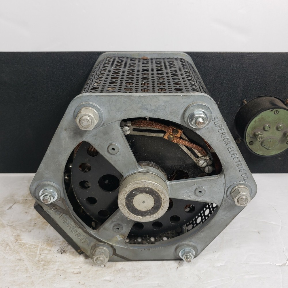 Superior Powerstat Variable Transformer Type S649 230V Mounted on 19" Cabinet