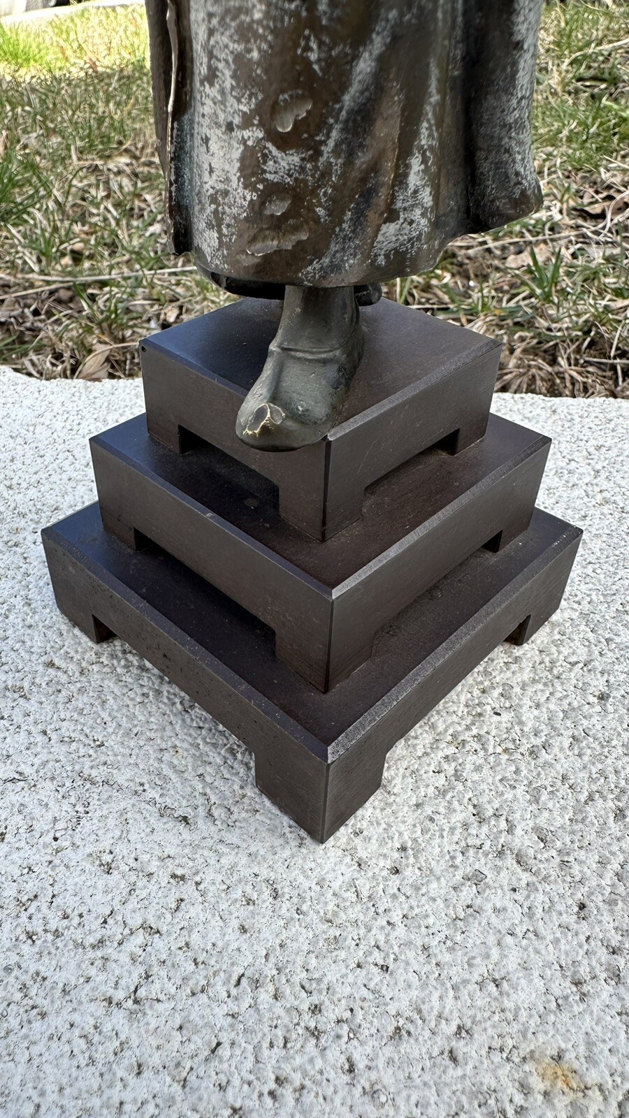 Wonderful Antique Bronze Arab Man