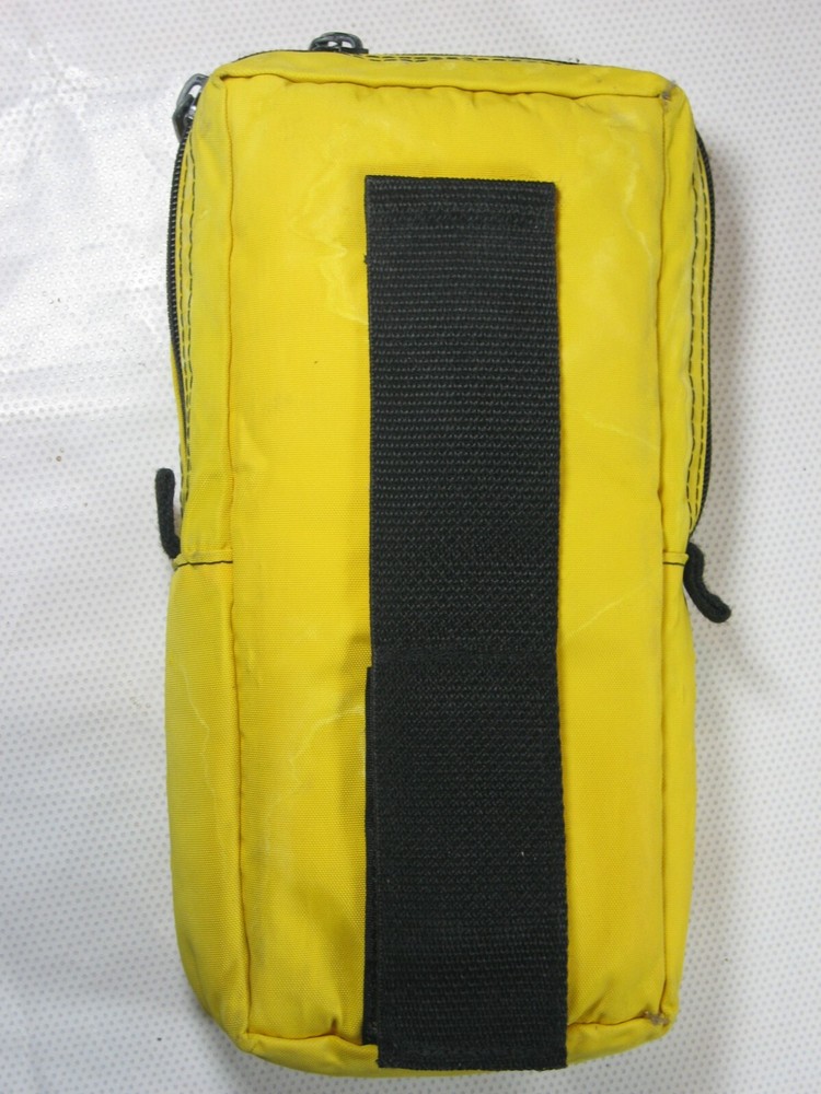 Yellow Nylon Carrying Case Pouch