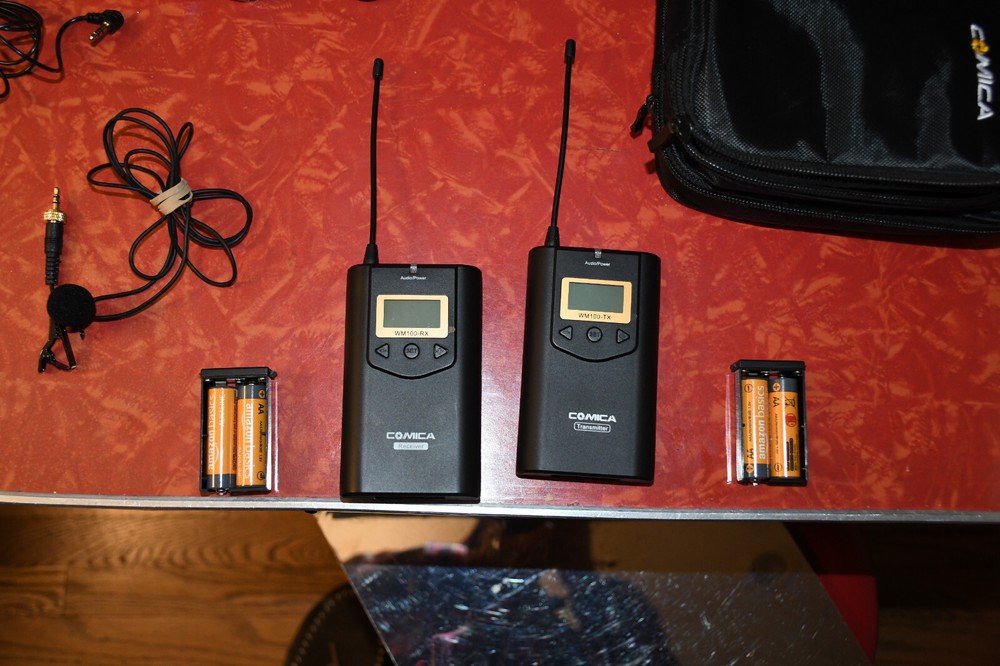 Comica Audio CVM-WM100 Camera-Mount Wireless Omni Lavalier Microphone System