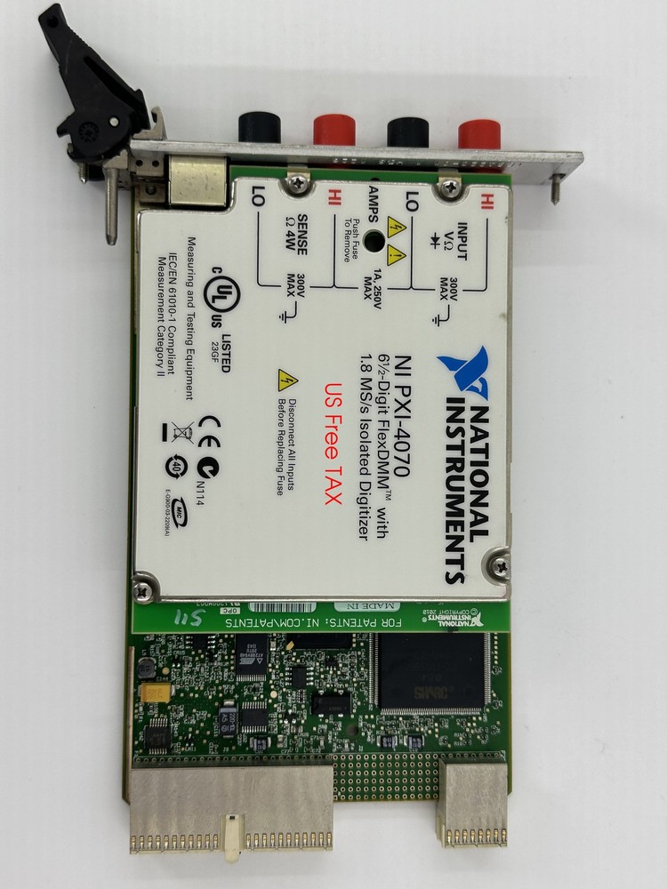 National Instruments NI PXI-4071 7½-Digit FlexDMM Digital Multimeter Module