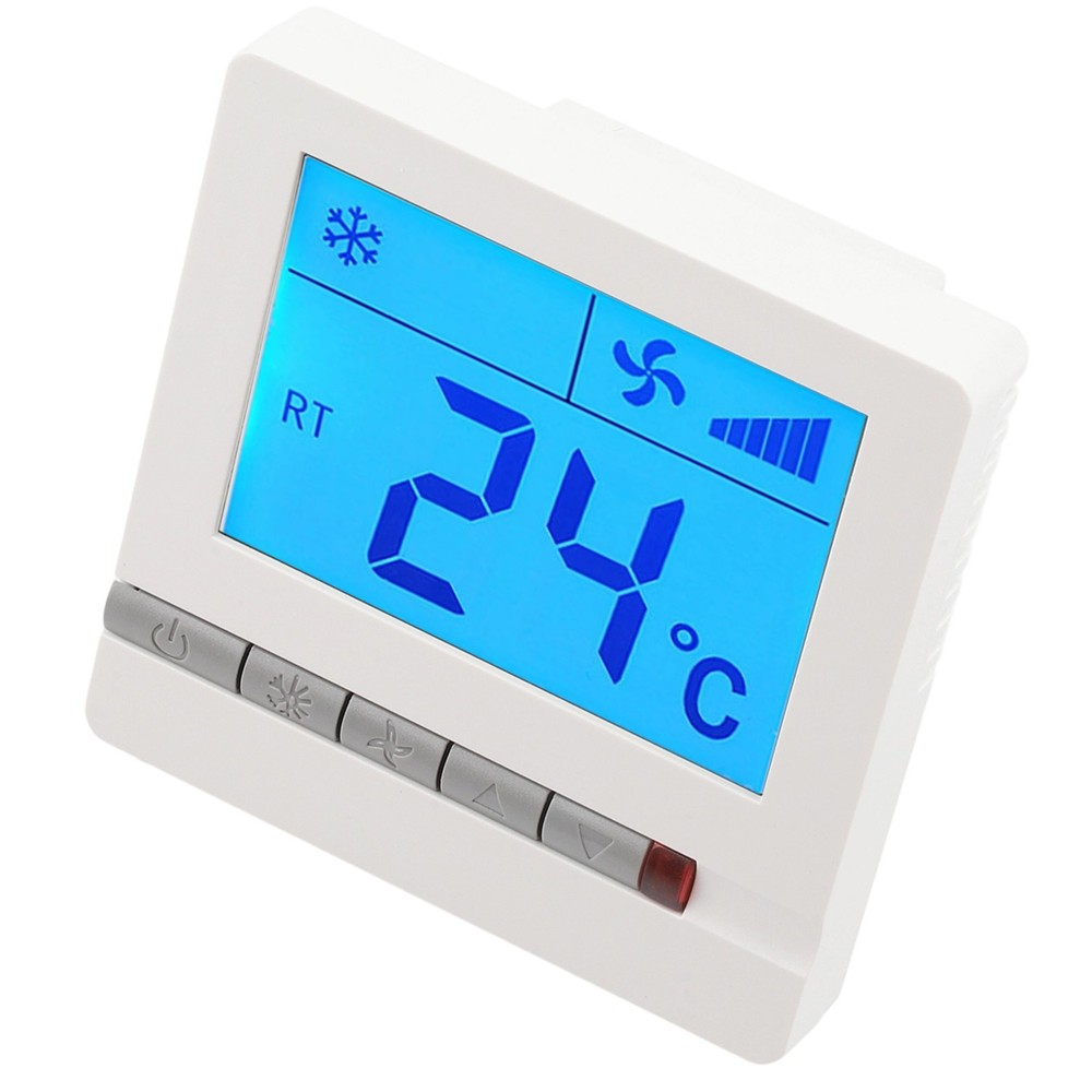 Fan and Temperature Controller with Large LCD Display for Easy Reading