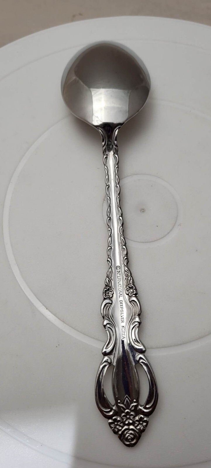 International Deepsilver Korea 1969 Serving Spoon 8 1/2in"