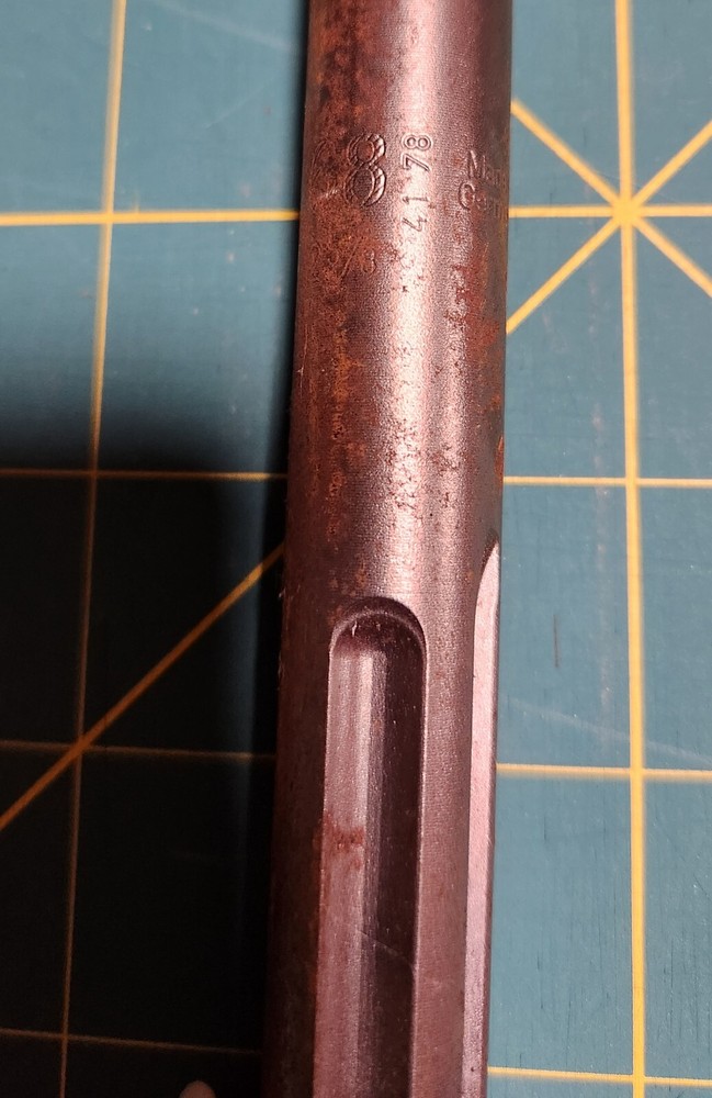 One Piece Spline Core Bit 2-5/8" X 22"