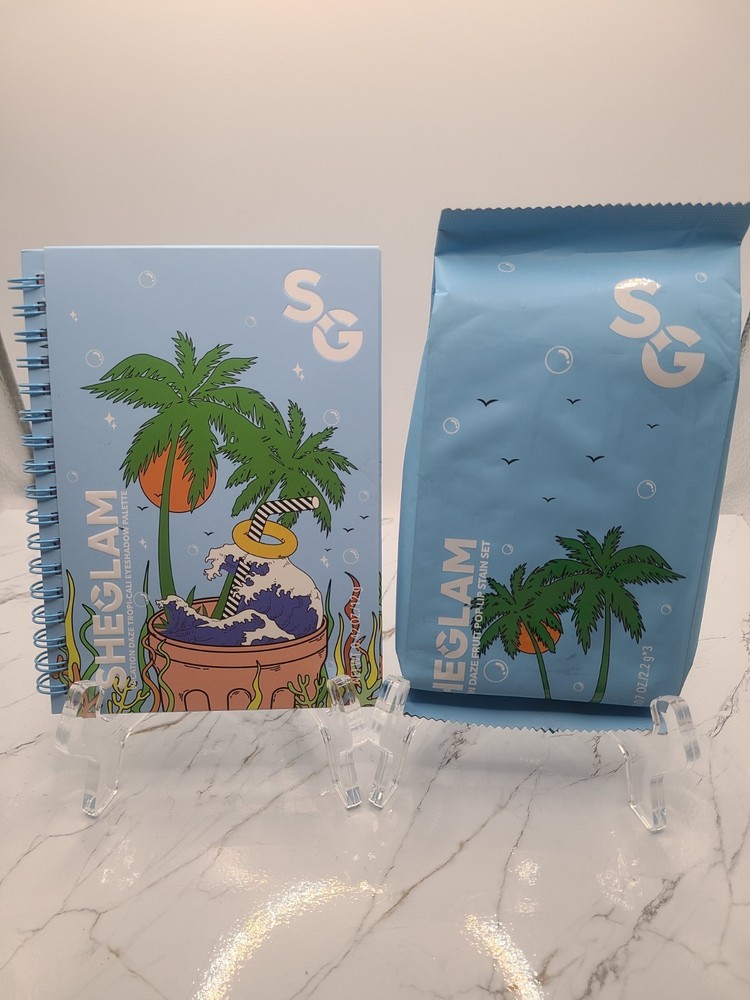 SHEGLAM Vacation Daze Eyeshadow Palette & Lip Stain Bundle