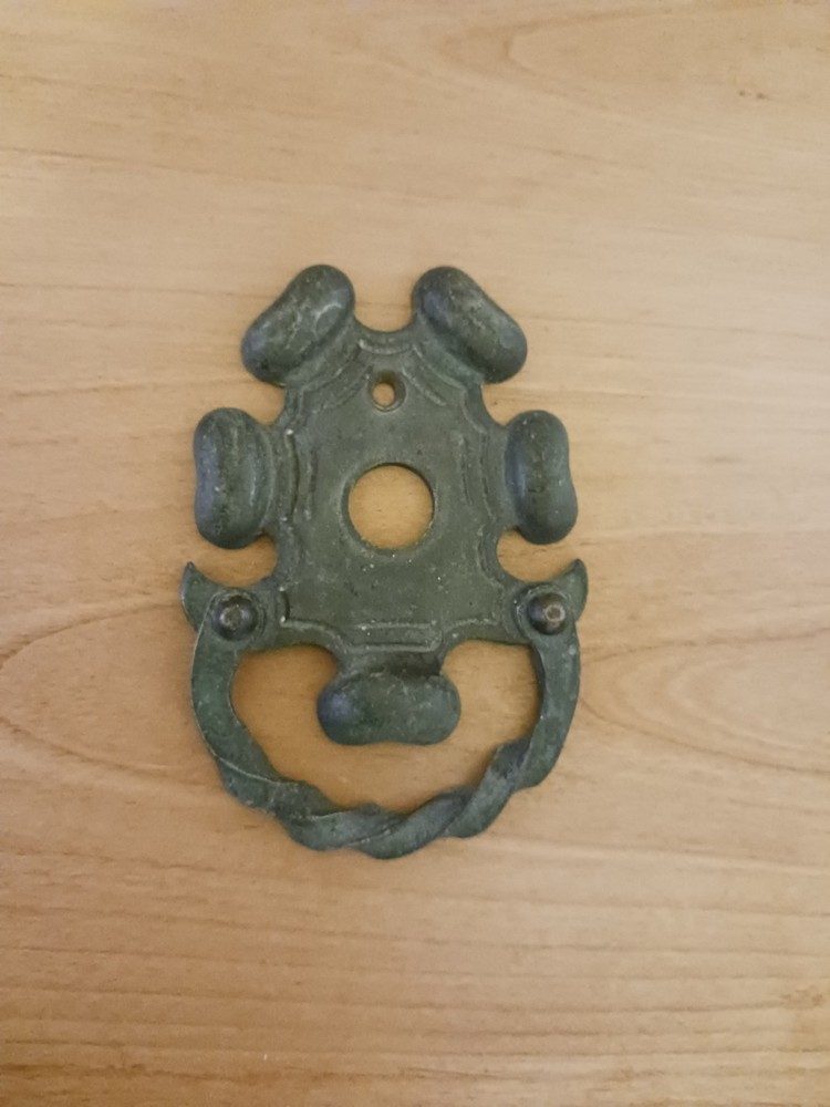 VINTAGE/ANTIQUE CAST DOOR BELL PLATE