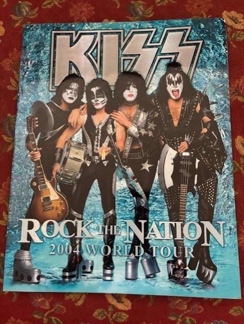 2004 Kiss World Tour Rock The Nation Program