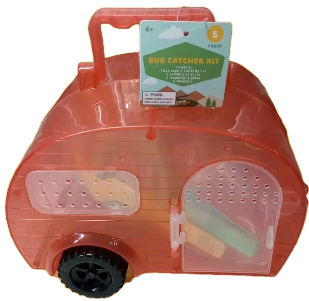 Target Red Trailer Bug Catcher Kit  5 Piece Toy Set