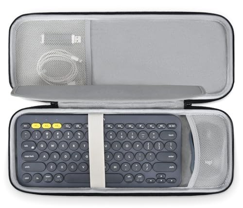 Hard Keyboard Case for Logitech Pebble Keys 2 K380s & Bluetooth Logitech K380