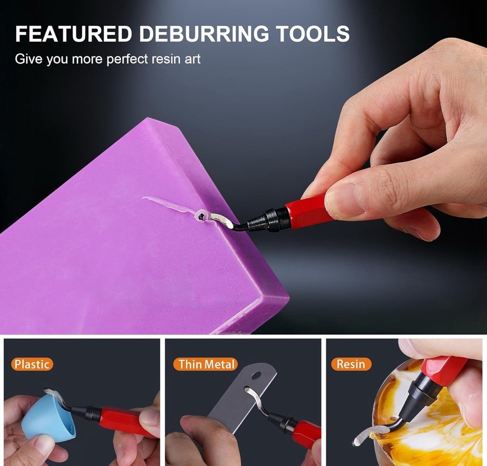 Cordless Resin Drill: 3-Speed Adjustment Rechargeable