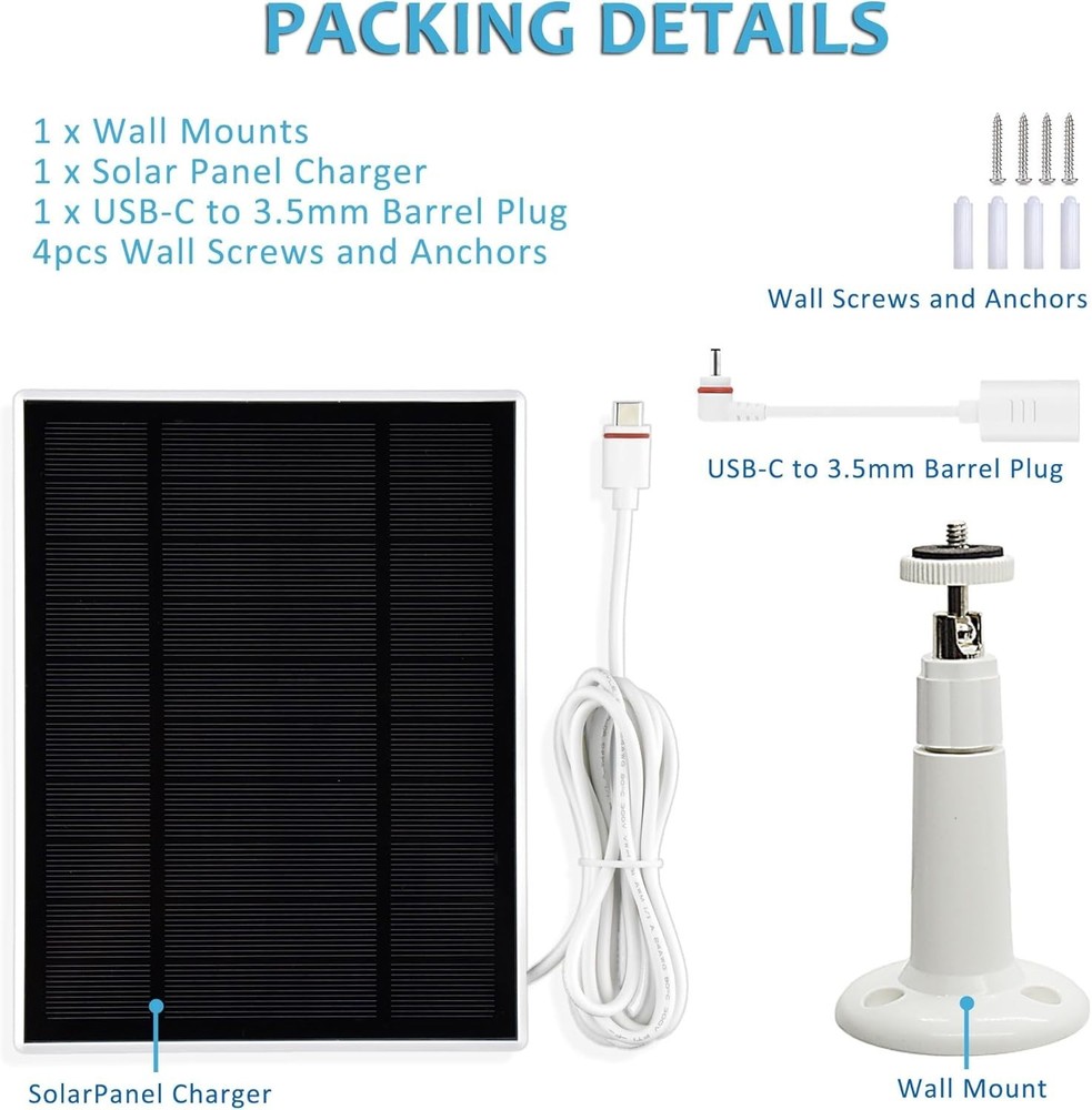 Solar Power Solution for Ring Camera Users - Easy Install & Effortless Charging