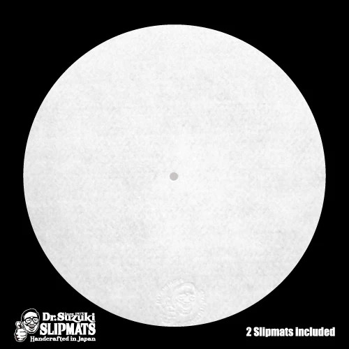 Dr. Suzuki - Mix Edition Slipmat Pair (WHITE)