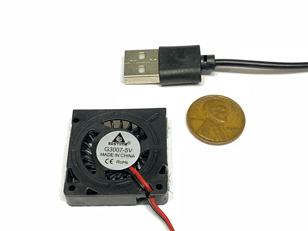 1 Piece USB Blower fan 3007 5V 30mm 7mm 3cm mini small cpu 3d printer micro E20
