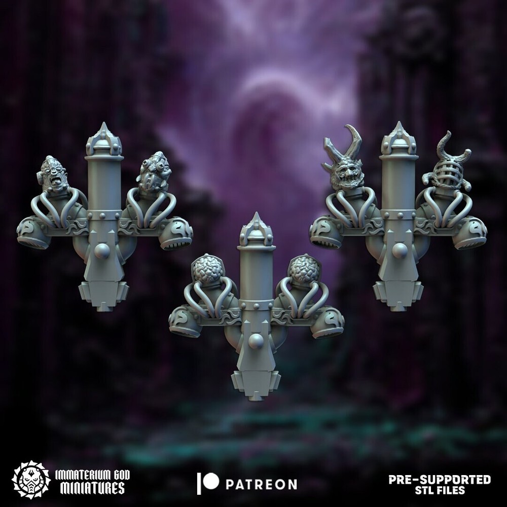 Eternal Punisher, Corrupted Warriors Bits Set - 40 Part Customization Bits Set.