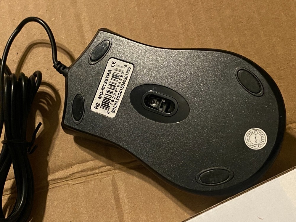 Brand New Transource Wired USB Optical Mouse for Laptop Desktop PC Mac Computer