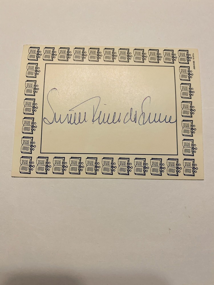 Susan Richards Shreve Author Signed Bookplate Autographed New