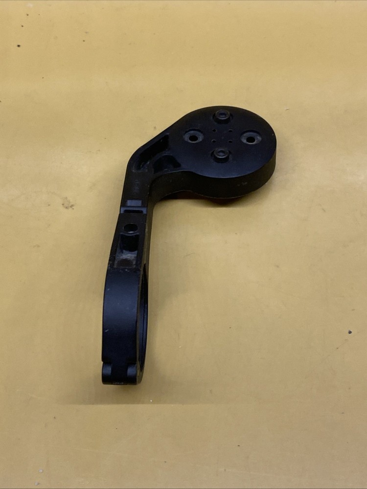 Black Garmin Computer 75mm Front Mount 31.8mm Handlebar Clamp