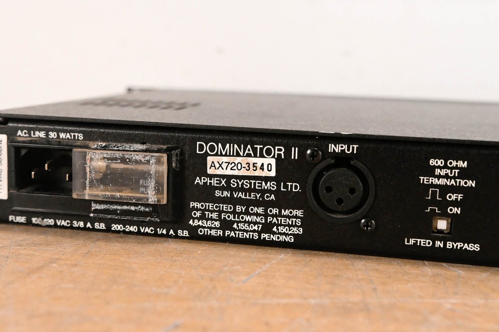 Aphex 720 DOMINATOR II Precision Multiband Peak Limiter CG01XS1