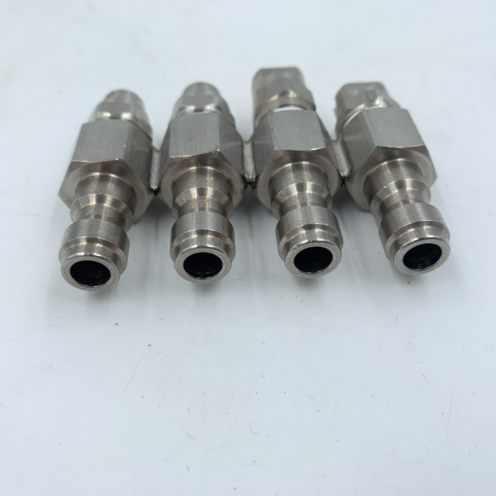 4 Way Pressure Washer Nozzle Set 0 & 25 Degree 1/4" Quick Connect 4GPM