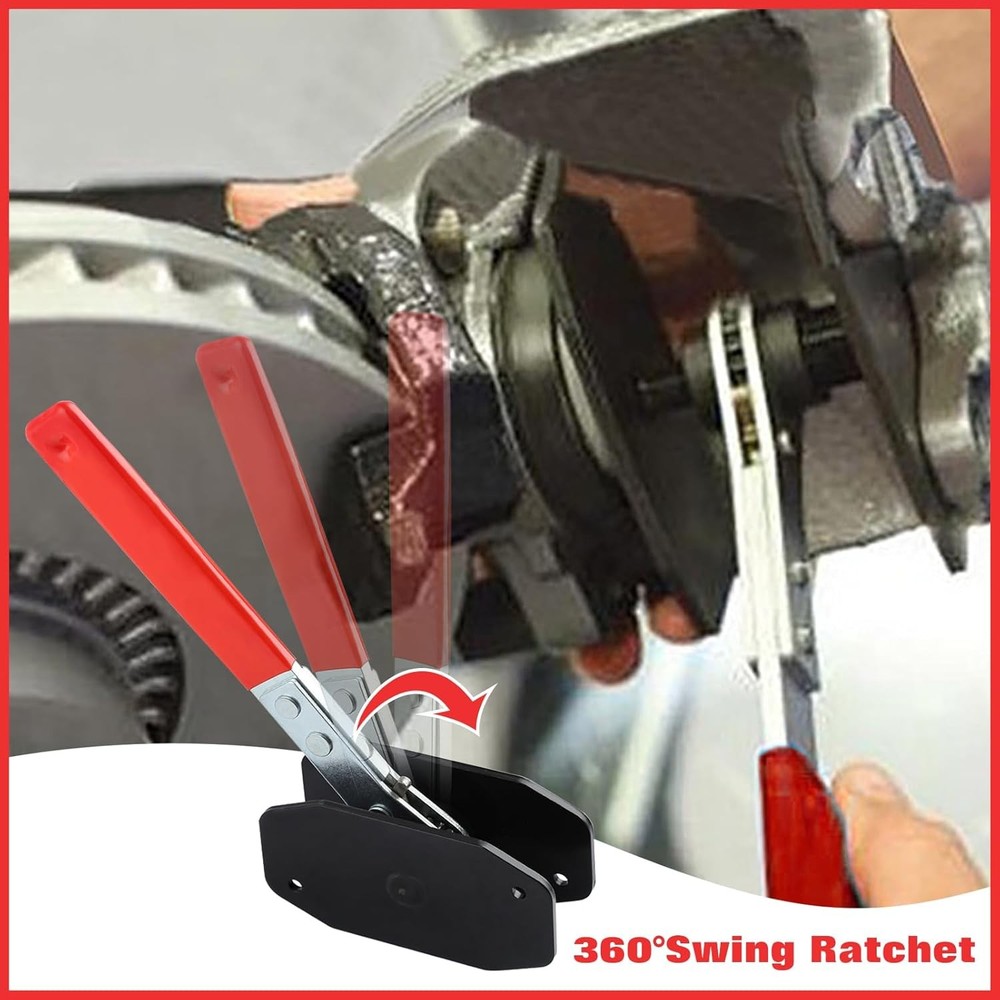 Brake Caliper Compression Tool 360°Adjustable Press Tool, Disc...