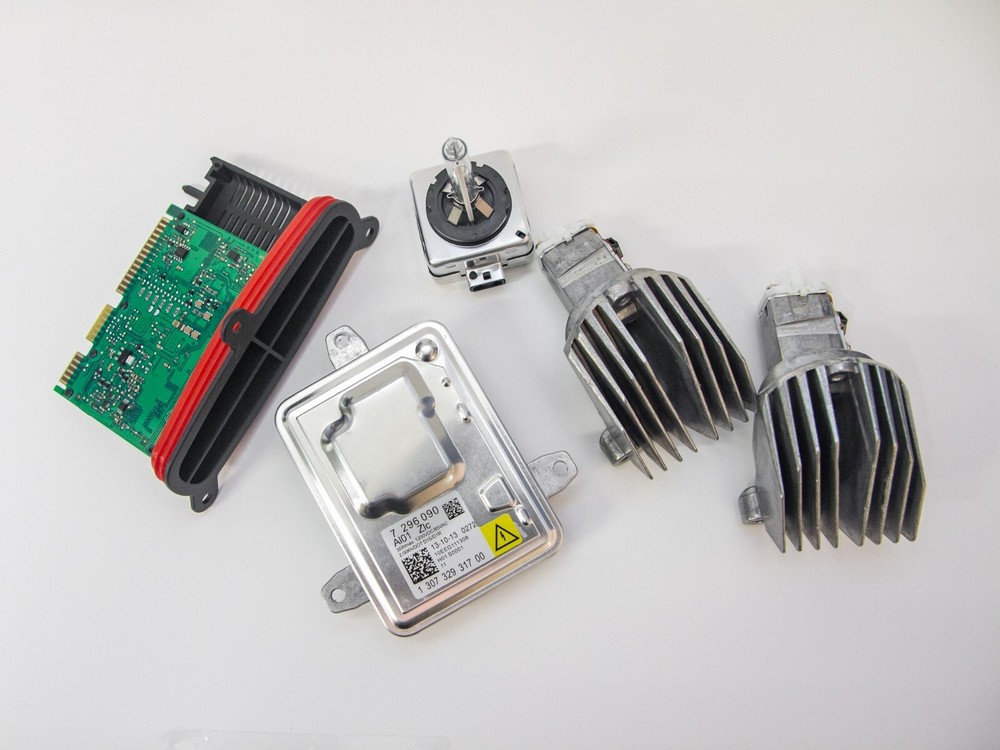 2014-2016 BMW 528I 535I Right Passenger Headlight Control Module Ballast Kit 5Pc