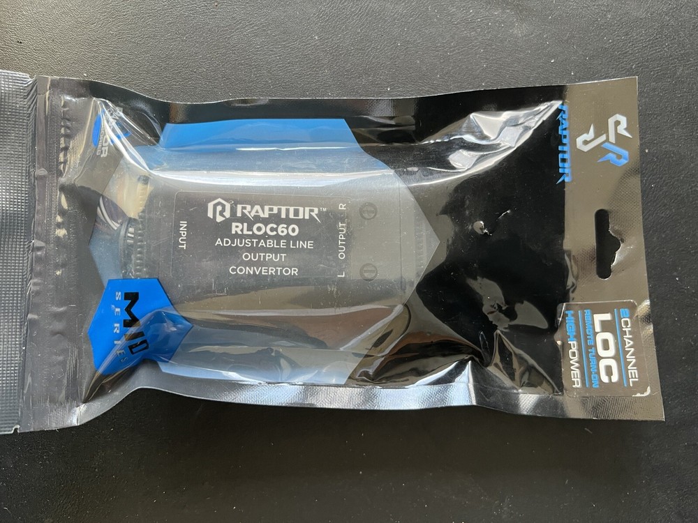 Raptor 2 channel line output converter