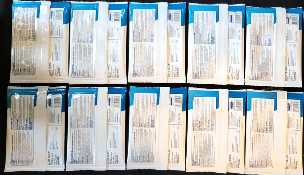 Scott Sanitizing Wipes 10 Cnt. 10 Pack
