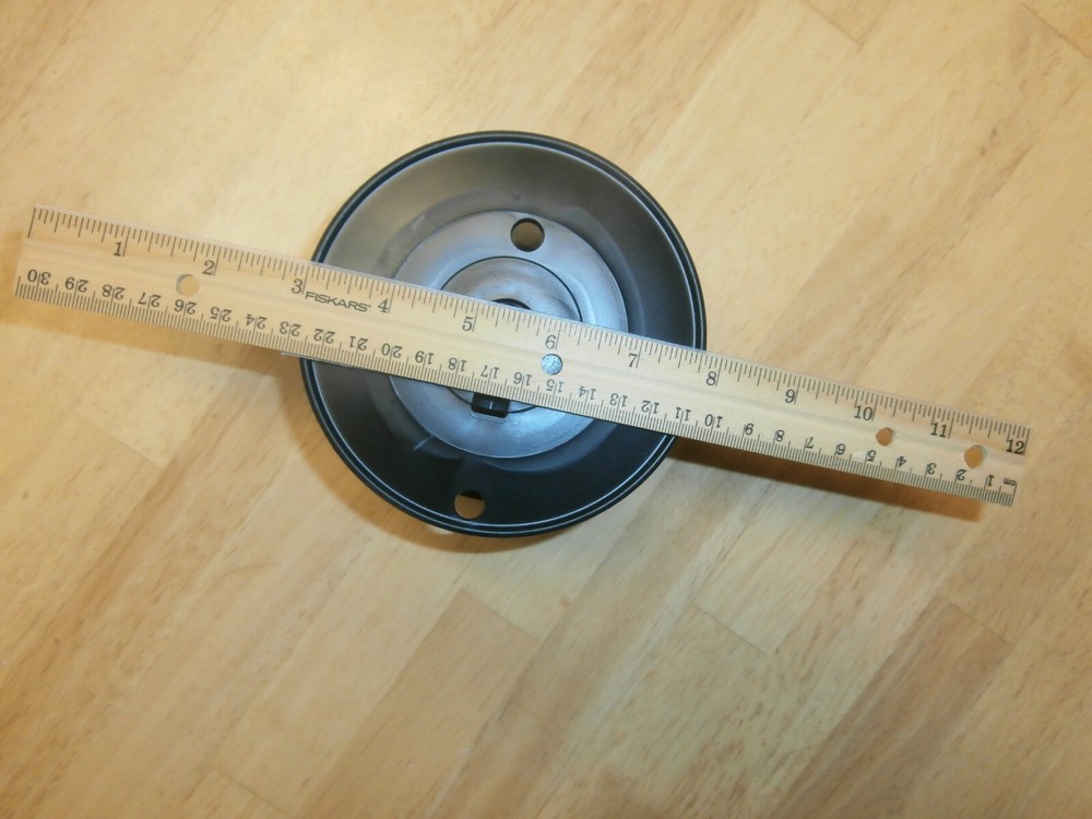 EMPTY PLASTIC SPOOL 5" Wide for wire,cord,chain,ribbon