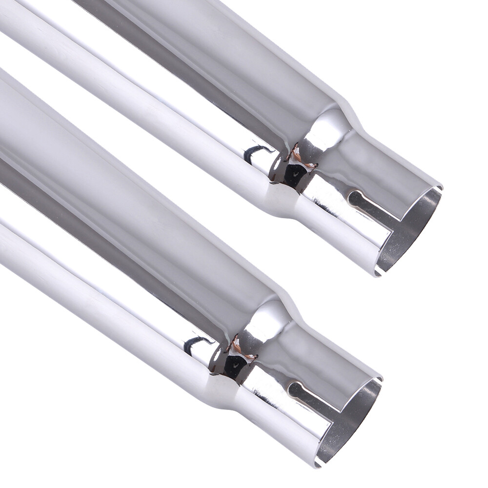4" Megaphone Exhaust Pipes Mufflers For Harley Touring Ultra Classic Road Glide