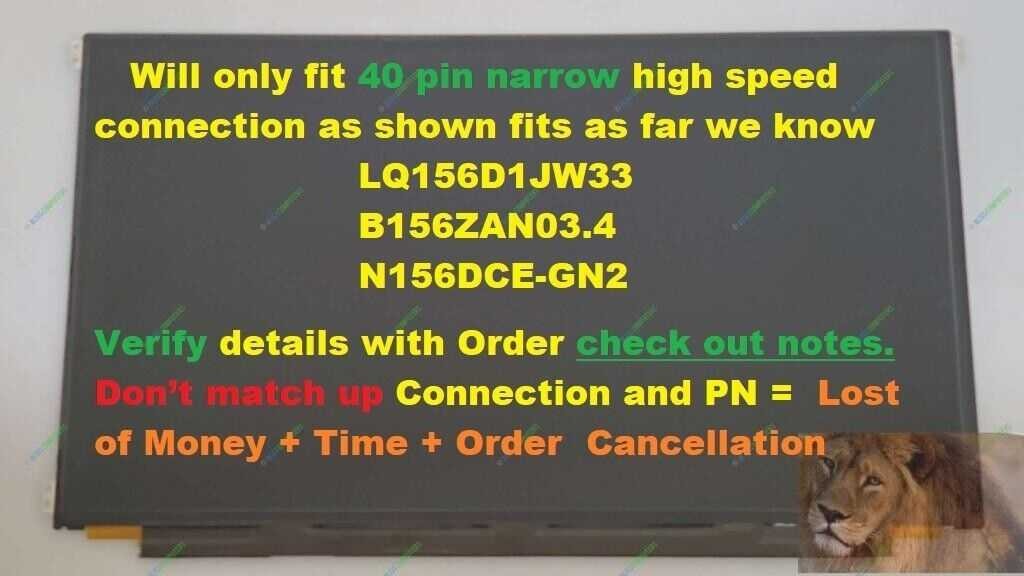 Genuine Dell Precision 7540 Auo B156zan04.1 15.6" Uhd Ahva LCD LCD Screen 5j07j