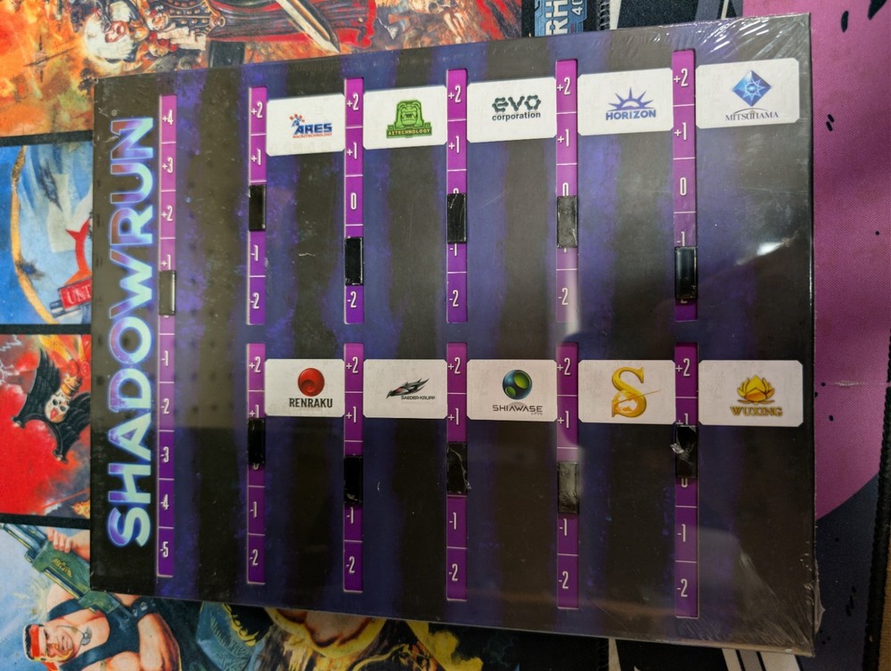 Shadowrun Rpg Gm Screen sealed New
