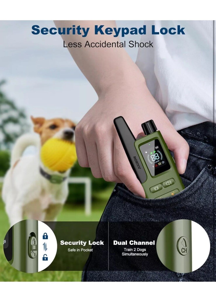 Dog Shock Collar - 4200FT Dog Training Collar with Remote