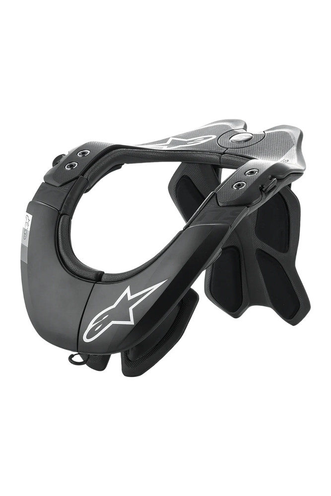 Alpinestars BNS Tech 2 Bionic Neck Support - Black/Cool Gray - L/XL