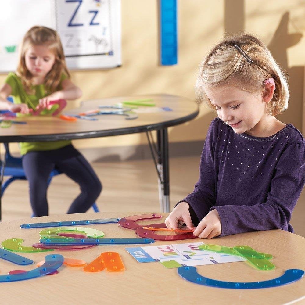 Learning Resources Letter Construction Activity Set, Educational Toys, Ages 3+
