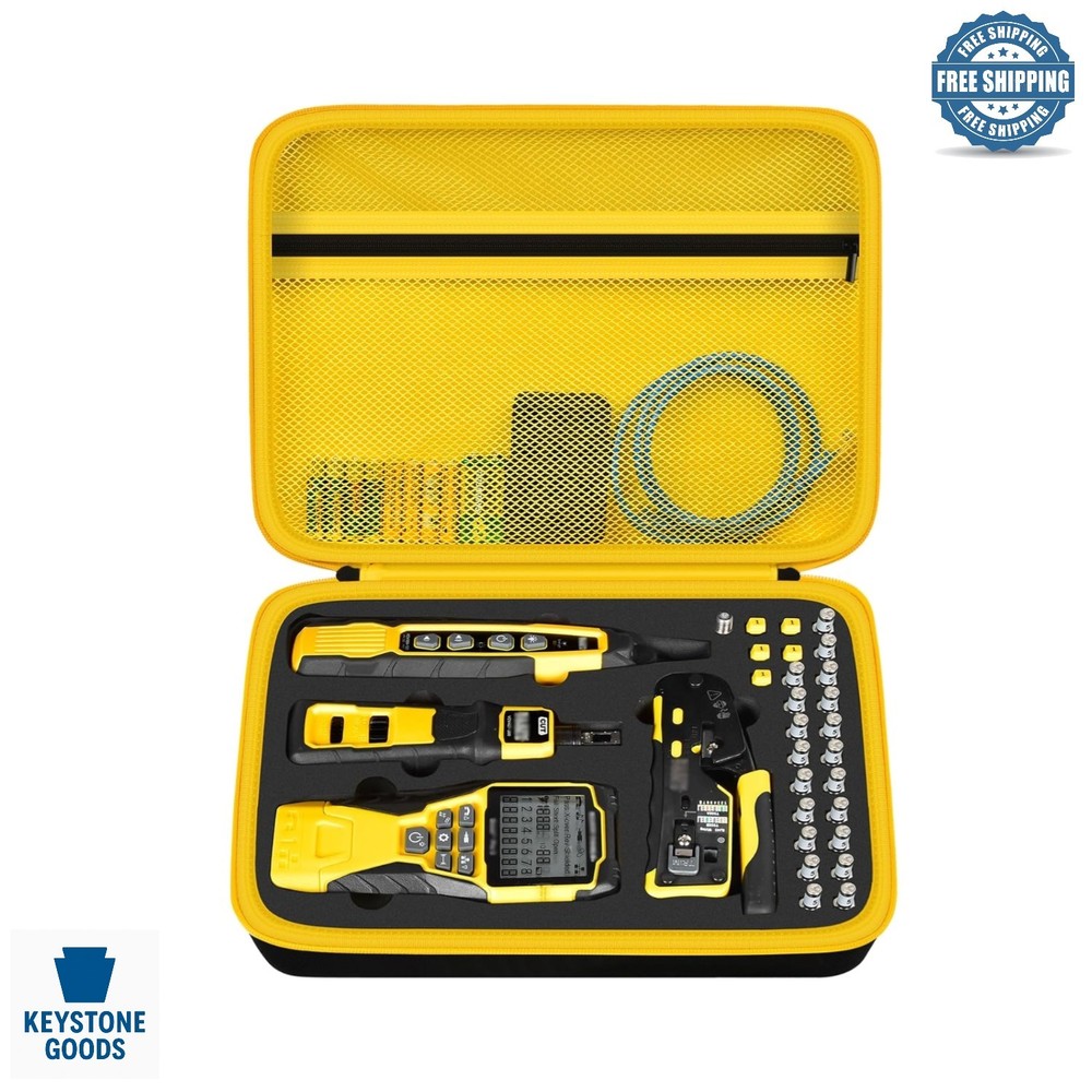 Klein Tools-Compatible Hard Carrying Case for Cable Testers & Tools