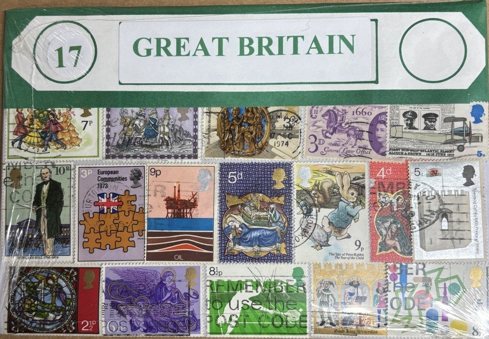 Stamp Packet - Great Britain