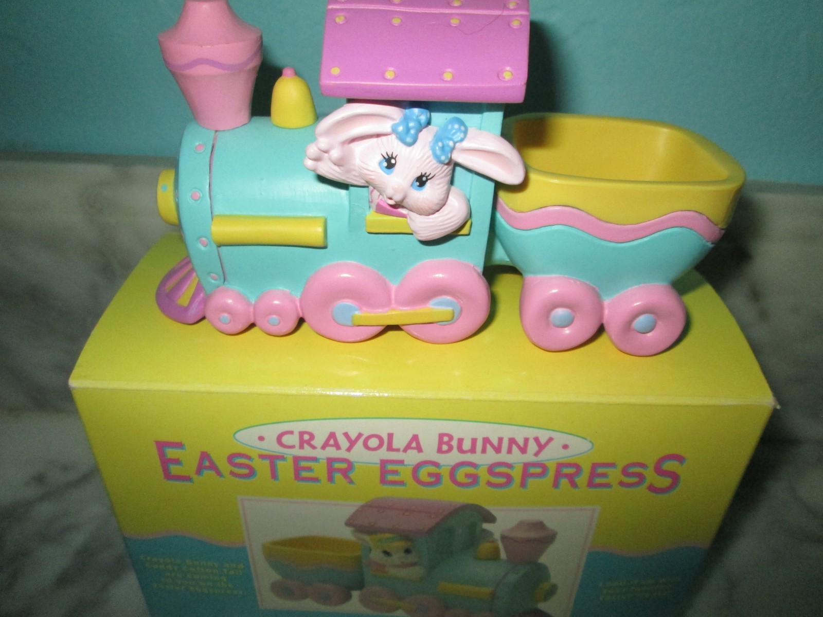 Easter Eggsprees Crayola Bunny by Hallmark NIB 1993