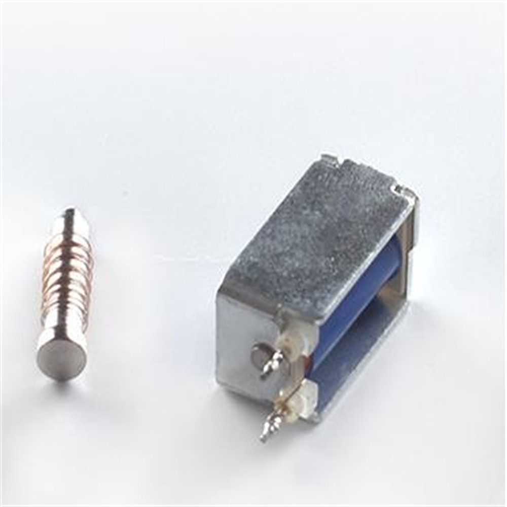 6V DC Metal Electromagnetic Solenoid Lock Pull Type For Electric Door Lock