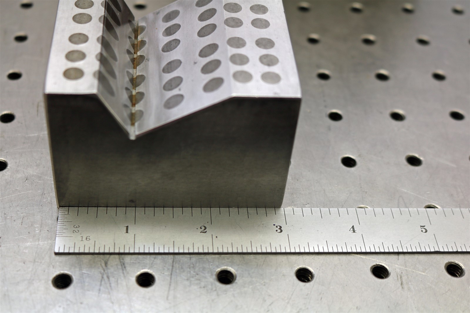 4 Magnet Transfer V-Blocks 45 Deg. & 60 Deg. Nice Shape - - E2863