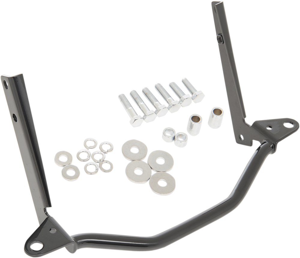DS Black Spotlight Mounting Bracket for Harley-Davidson Softail 2005-2016